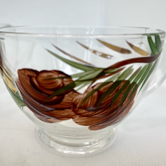 Vintage Hand Painted Pinecone Drinkware - Picture 13 of 14